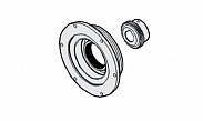 Прямой привод через зубчатое колесо (Mixokret M 760/4, M 760/3 M 740/3)